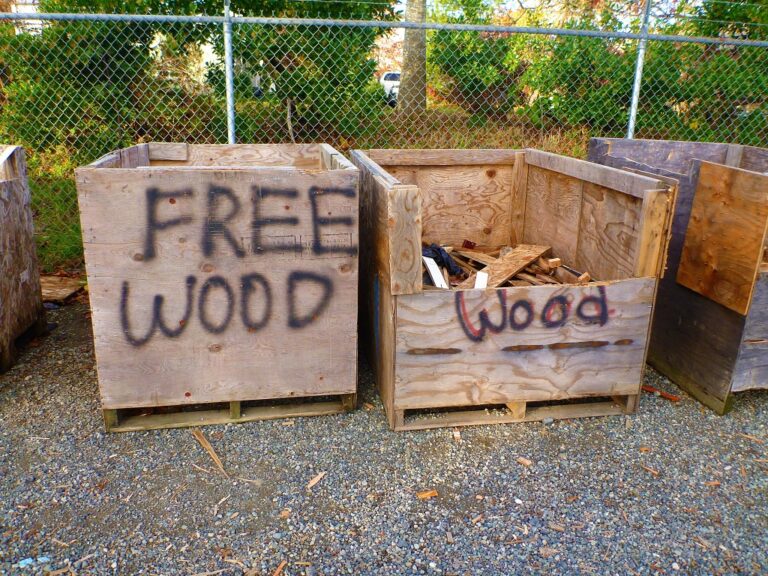 how to get free wood